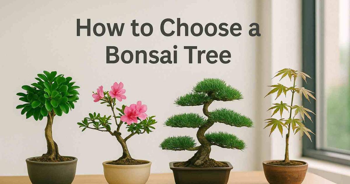 How to Choose a Bonsai Tree? The Ultimate Guide - Green Bonsai