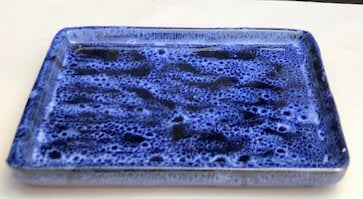 Marble Blue Ceramic Humidity Tray