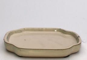 Beige Ceramic Drip Tray