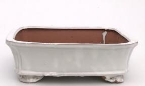 White Ceramic Bonsai Pot