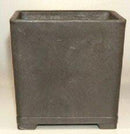 Brown Mica Bonsai Pot - Square Cascade 12.0" x 12.0" x 12" OD 11.0" x 11.0 x 11.0" ID