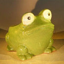 Green Frog Planter 7.0" x 9.0" x 7.5"